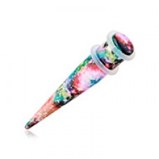 Galaxy Fantasy Acrylic Ear Stretching Taper