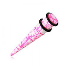 Volcanic Thunder Acrylic Ear Stretching Taper