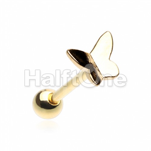 Golden Butterfly Steel Barbell