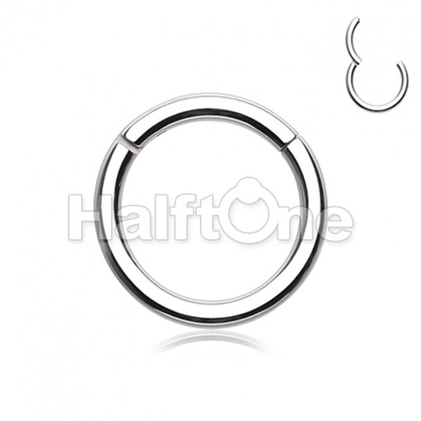 Basic Titanium Seamless Clicker Ring