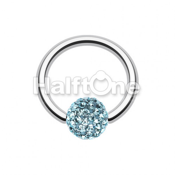 Multi-Sprinkle Dot Multi Gem Captive Bead Ring Multi-Sprinkle Dot Multi Gem Captive Bead Ring