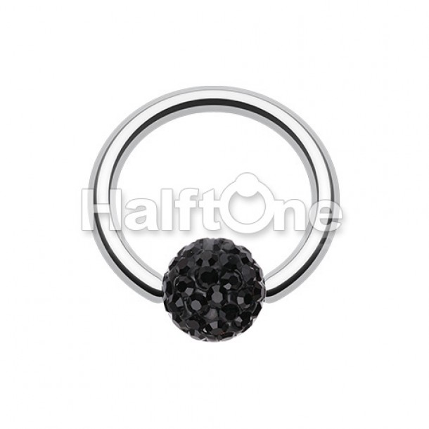 Multi-Sprinkle Dot Multi Gem Captive Bead Ring Multi-Sprinkle Dot Multi Gem Captive Bead Ring