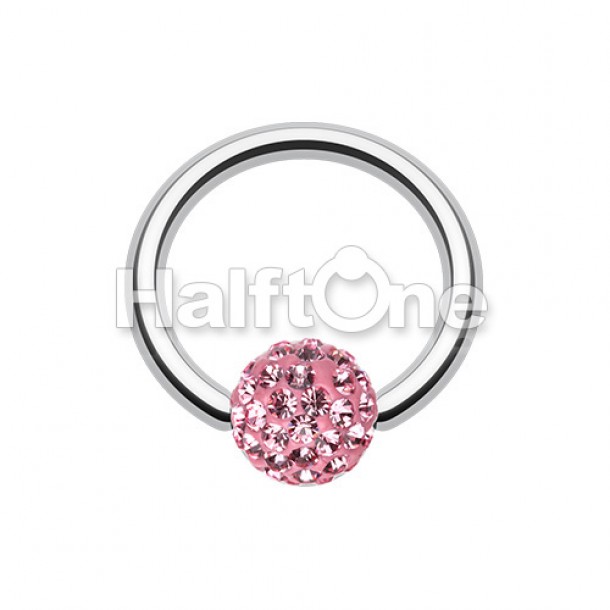 Multi-Sprinkle Dot Multi Gem Captive Bead Ring Multi-Sprinkle Dot Multi Gem Captive Bead Ring
