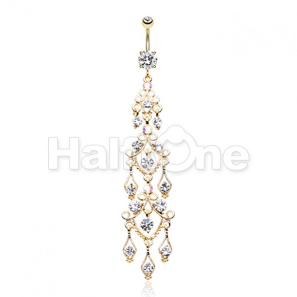 Chandelier on sale belly rings