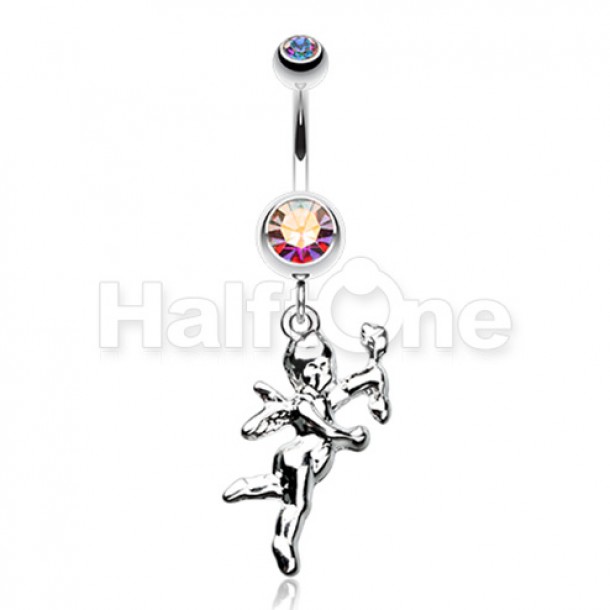 Valentines Cupid's Arrow Love Struck Belly Button Ring Valentines Cupid's Arrow Love Struck Belly Button Ring