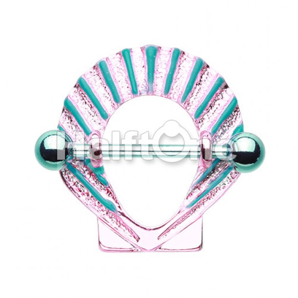 Colorline Ariel Seashell Nipple Shield Ring Colorline Ariel Seashell Nipple Shield Ring