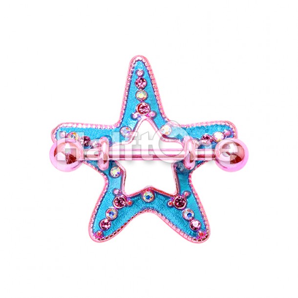 Candy Starfish Sea Star Nipple Shield Ring