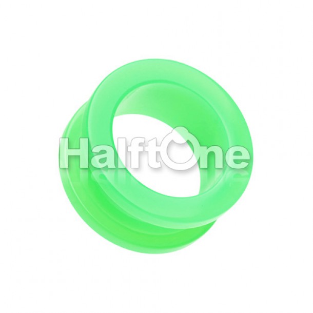Neon Colored Acrylic Screw-Fit Ear Gauge Tunnel Plug Neon Colored Acrylic Screw-Fit Ear Gauge Tunnel Plug