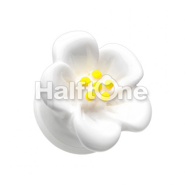 Adorable Hibiscus Flower Single Flared Ear Gauge Plug Adorable Hibiscus Flower Single Flared Ear Gauge Plug