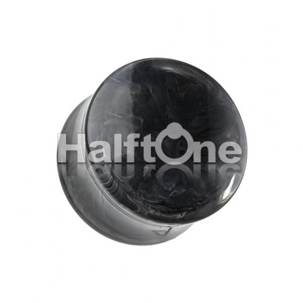Lava Infused Double Flared Ear Gauge Plug Lava Infused Double Flared Ear Gauge Plug