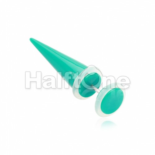 Classic Solid Acrylic Fake Taper with O-Rings