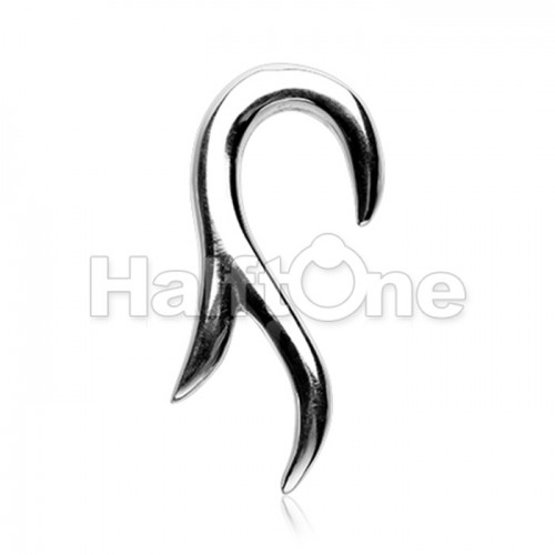 Serpentine Steel Ear Gauge Hanging Taper