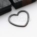 Heart Shaped Bendable Twist Hoop Ring