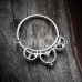 Aeval Celtic Goddess Bendable Twist Hoop Ring