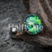 Opal Sparkle Barbell Tongue Ring