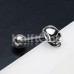 Skull Head Steel Barbell Tongue Ring