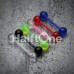 UV Acrylic Barbell Tongue Ring