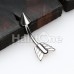 Katniss Arrow Curved Eyebrow Ring