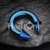 Colorline PVD Basic Spike Top Horseshoe Circular Barbell Colorline PVD Basic Spike Top Horseshoe Circular Barbell