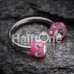 Aurora Gem Ball Acrylic Horseshoe Circular Barbell