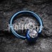 Colorline PVD Gem Ball Captive Bead Ring