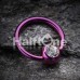 Colorline PVD Gem Ball Captive Bead Ring