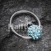 Multi-Sprinkle Dot Multi Gem Captive Bead Ring Multi-Sprinkle Dot Multi Gem Captive Bead Ring