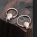 Rose Gold Ariel's Seashell Steel Captive Bead Ring