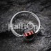 Sexy Pink Logo Ball Captive Bead Ring