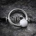 UV Acrylic Ball Top Captive Bead Ring