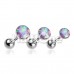 Opal Sparkle Cartilage Tragus Earring