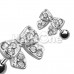 Dainty Bow-Tie Cartilage Tragus Earring