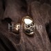 Golden Skull Head Cartilage Tragus Earring