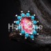 Opulent Opal Turquoise Cartilage Tragus Earring