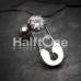 Sparkle Safety Pin Cartilage Tragus Earring