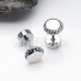 Metal Soda Bottle Cap Stainless Steel Fake Plug Metal Soda Bottle Cap Stainless Steel Fake Plug
