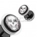 Death Skull Acrylic Fake Plug with O-Rings 
