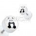 Panda Bear Acrylic Fake Plug