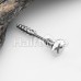 Screw Bolt 3D Steel Fake Taper