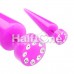 Multi Gem Solid Acrylic Fake Taper 