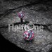 Retro Sprinkles Multi-Sprinkle Dot Sparkle Belly Button Ring