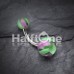 Marble Pin Stripe Acrylic Belly Button Ring