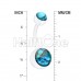 Abalone Shell Bio Flexible Shaft Acrylic Ball Belly Button Ring