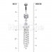 Leaf Chain Drop Cubic Zirconia Belly Button Ring