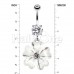 Sakura Heart Petal Belly Button Ring