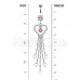 Cosmic Enchanting Falling Hearts Belly Button Ring