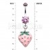 Strawberry Fields Forever Belly Button Ring