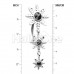 Midnight Sun Reverse Belly Button Ring