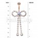 Rose Gold Bow Down to the Bow Belly Button Ring