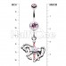 Carousel Merry-go-Round Horse Belly Button Ring